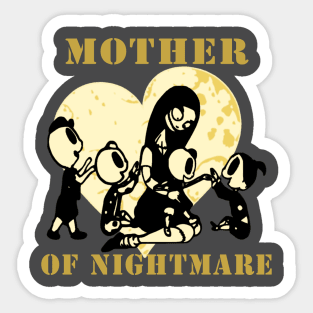 cute mother day-halloween Sticker